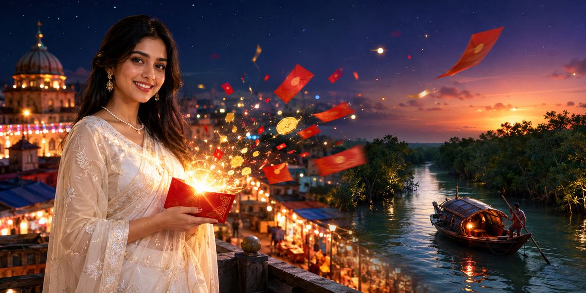 সুন্দরবনের মডেল রেড এনভেলপ বোনাস